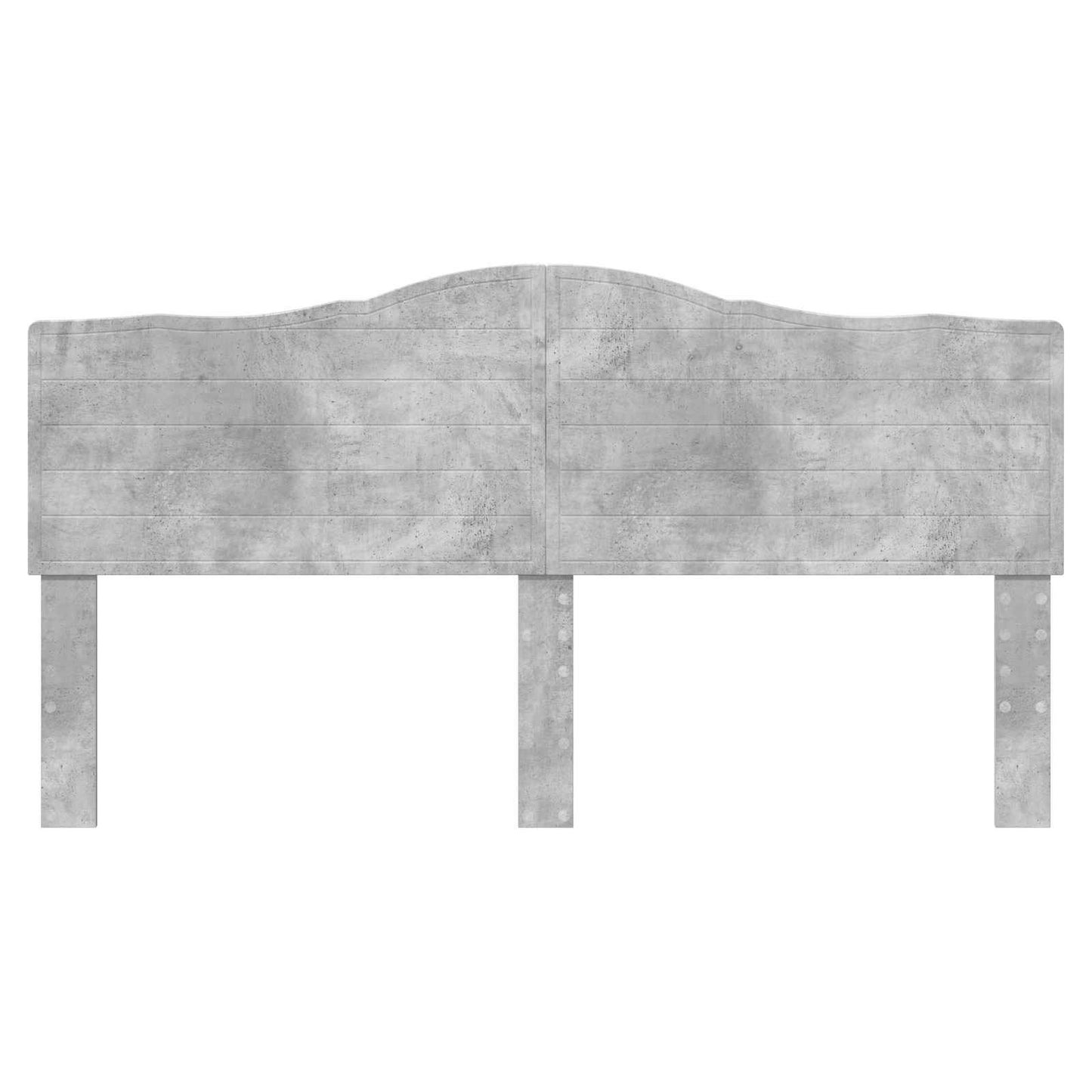 vidaXL Kopfteil Beton Grau 180 cm Holzwerkstoff