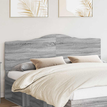 vidaXL Kopfteil Graues Sonoma 180 cm Holzwerkstoff