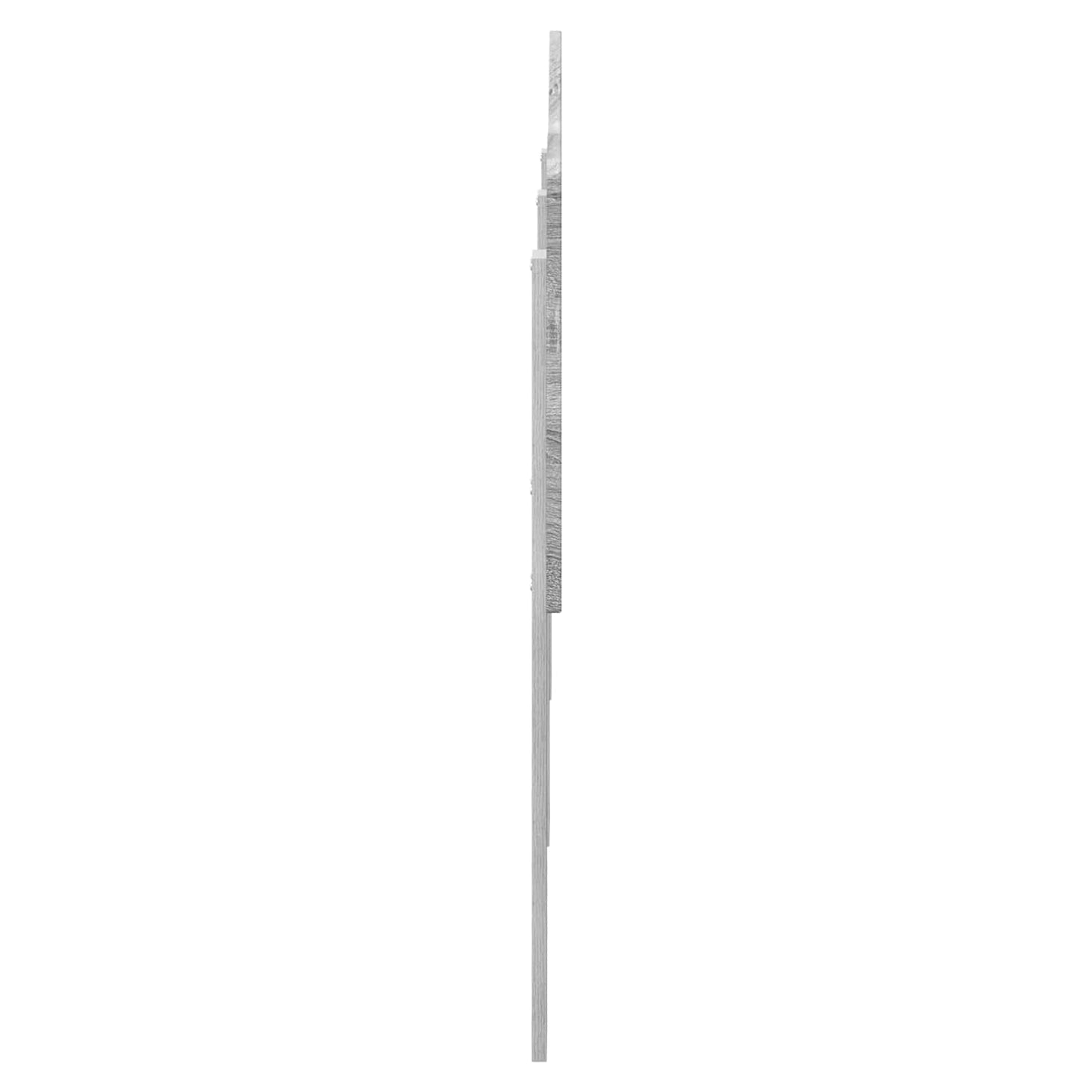 vidaXL Kopfteil Graues Sonoma 180 cm Holzwerkstoff