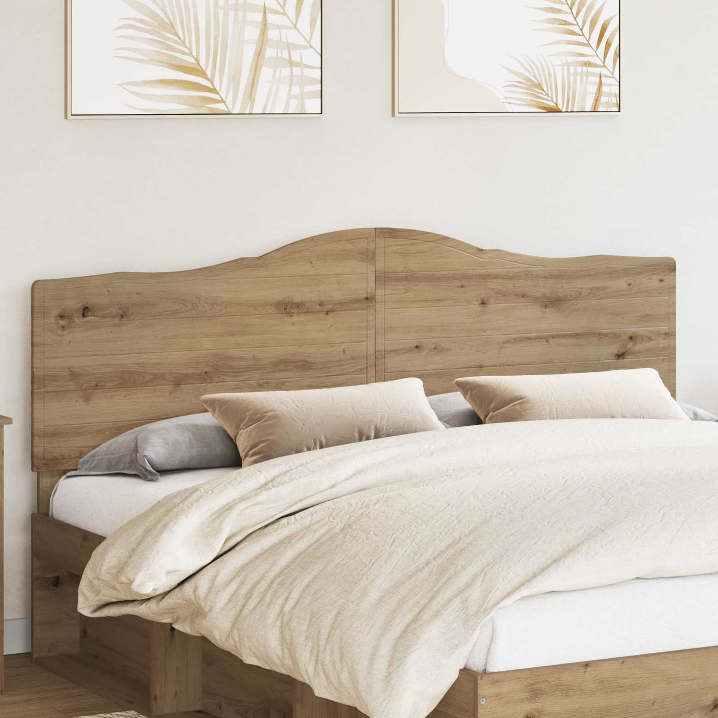 vidaXL Kopfteil Artisan-Eiche 180 cm Holzwerkstoff