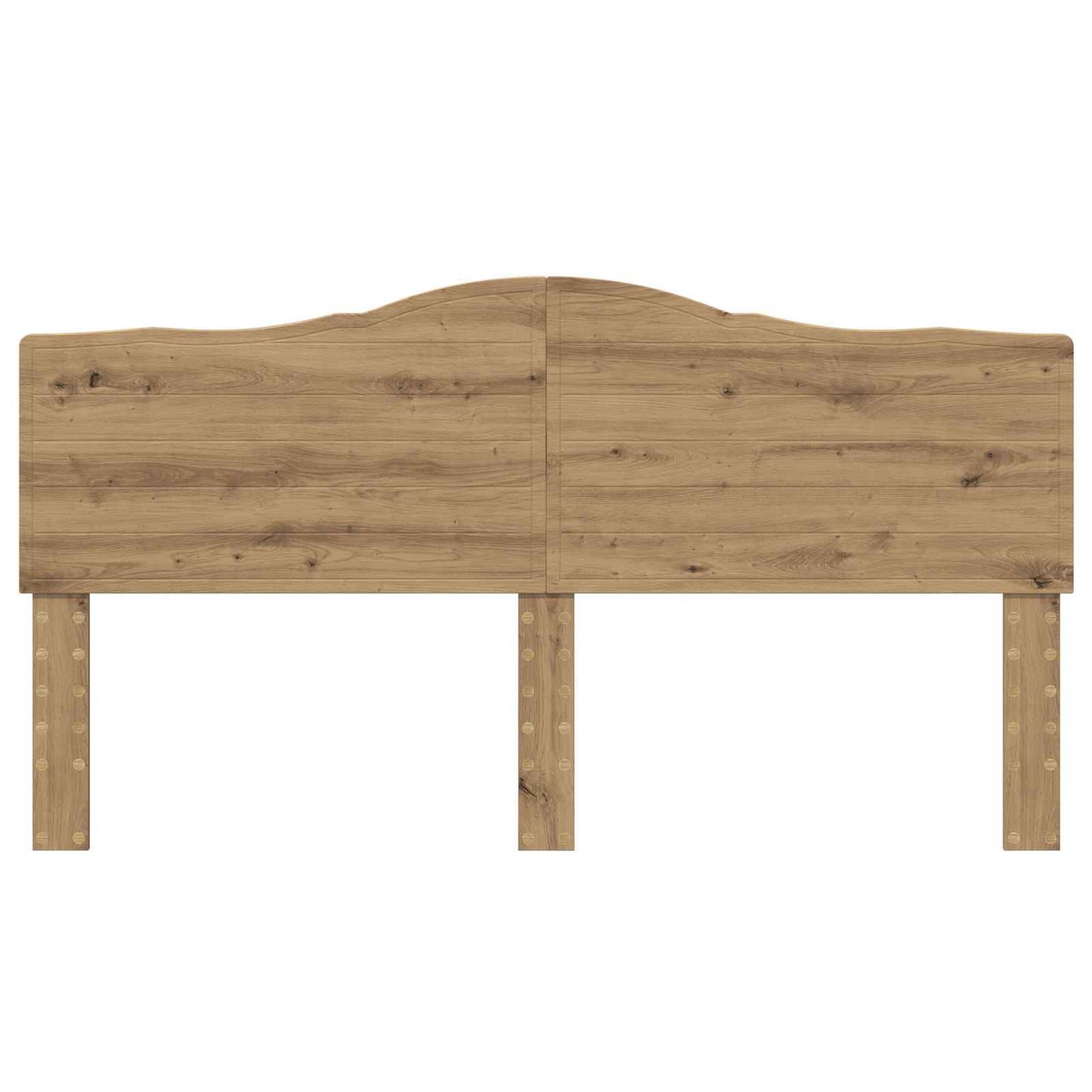 vidaXL Kopfteil Artisan-Eiche 180 cm Holzwerkstoff