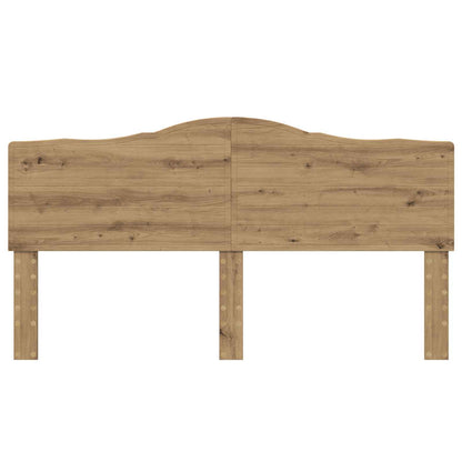 vidaXL Kopfteil Artisan-Eiche 180 cm Holzwerkstoff