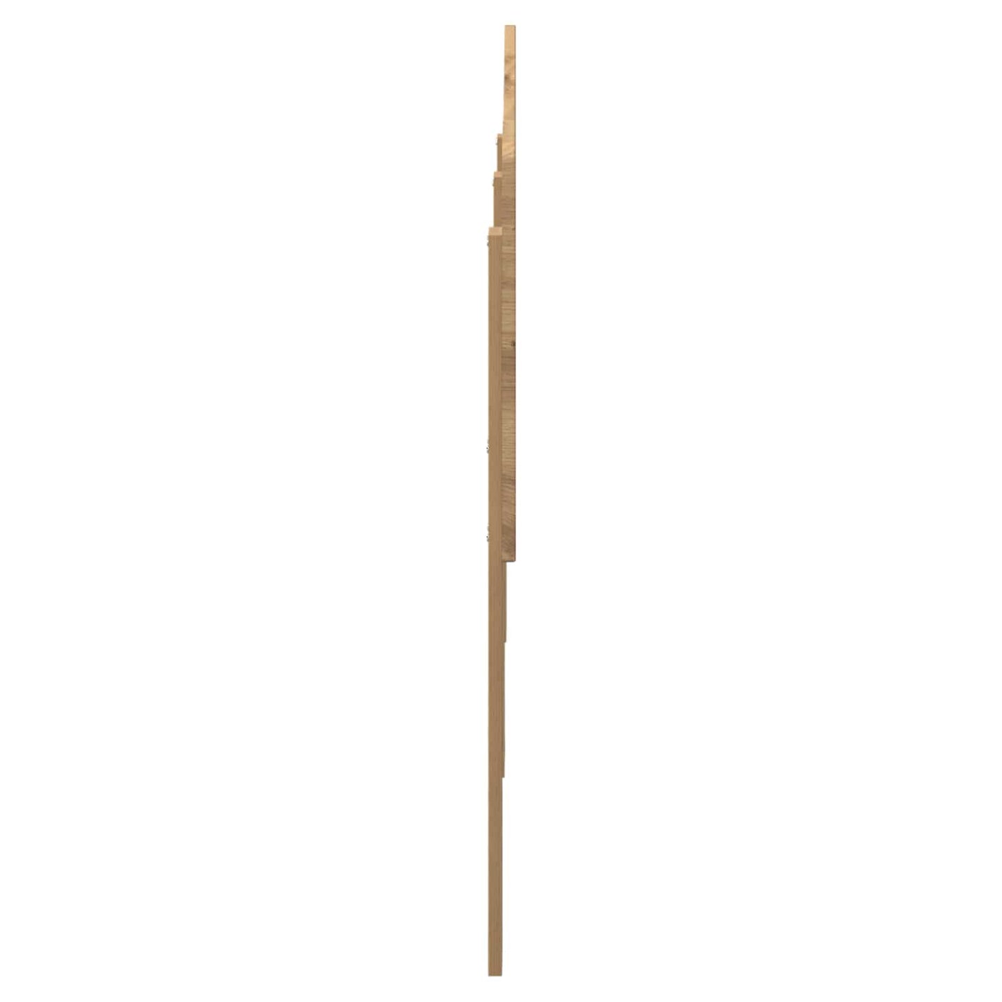 vidaXL Kopfteil Artisan-Eiche 180 cm Holzwerkstoff