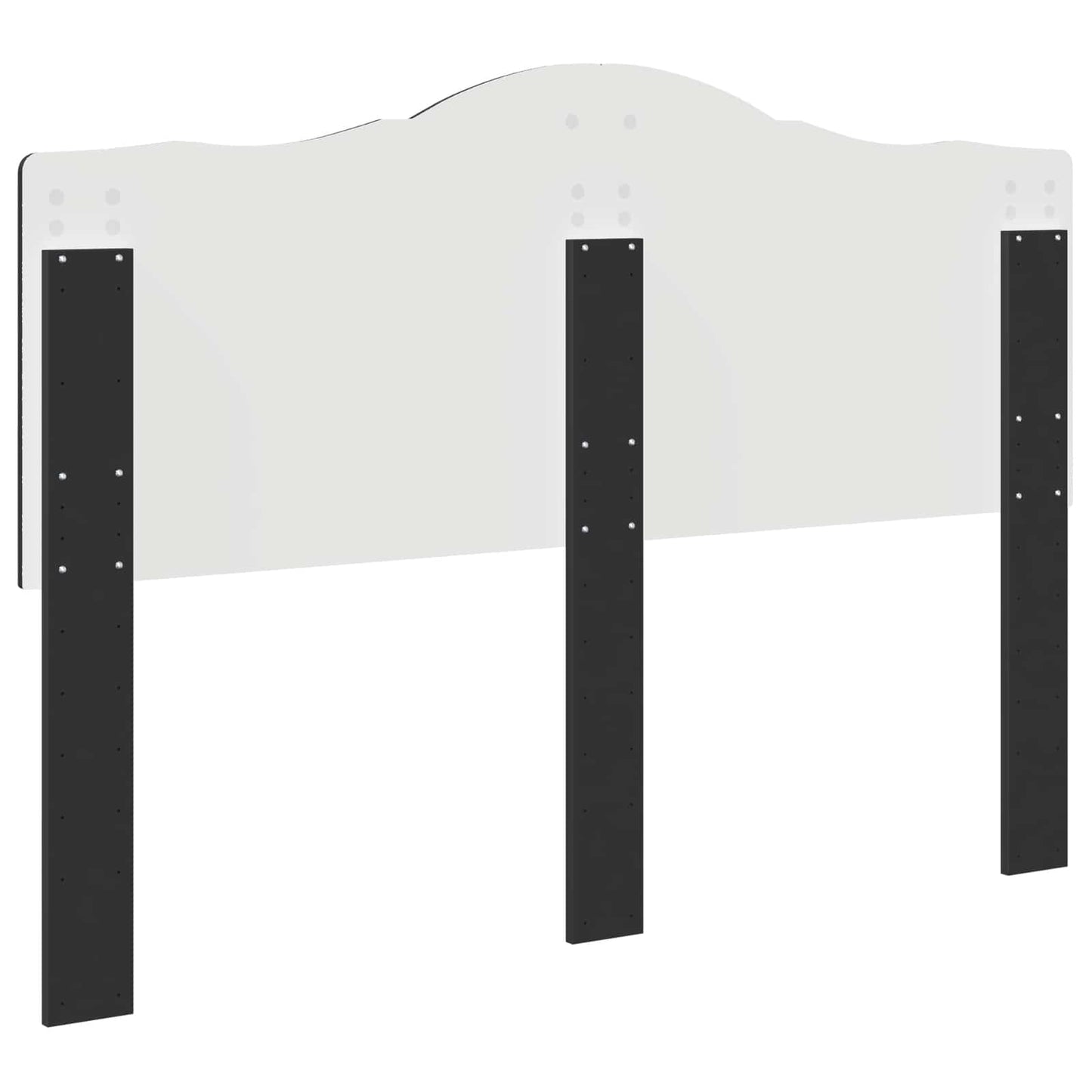 vidaXL Kopfteil Schwarz Eichen-Optik 160 cm Holzwerkstoff
