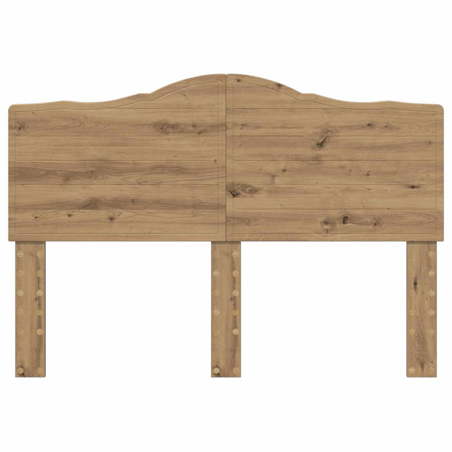 vidaXL Kopfteil Artisan-Eiche 160 cm Holzwerkstoff