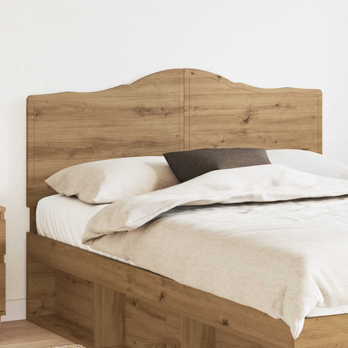 vidaXL Kopfteil Artisan-Eiche 150 cm Holzwerkstoff