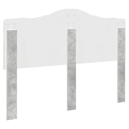 vidaXL Kopfteil Beton Grau 140 cm Holzwerkstoff