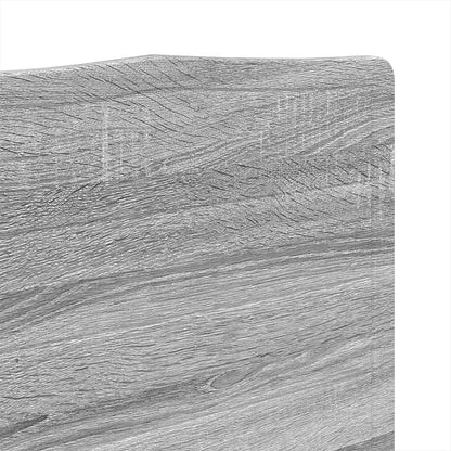 vidaXL Kopfteil Graues Sonoma 140 cm Holzwerkstoff