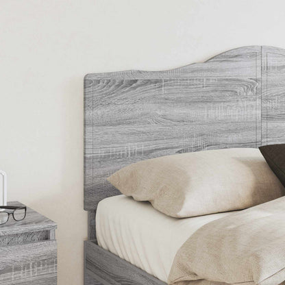 vidaXL Kopfteil Graues Sonoma 140 cm Holzwerkstoff