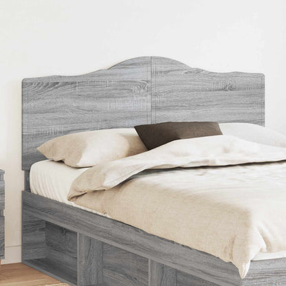 vidaXL Kopfteil Graues Sonoma 140 cm Holzwerkstoff