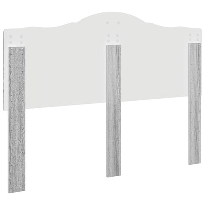 vidaXL Kopfteil Graues Sonoma 140 cm Holzwerkstoff