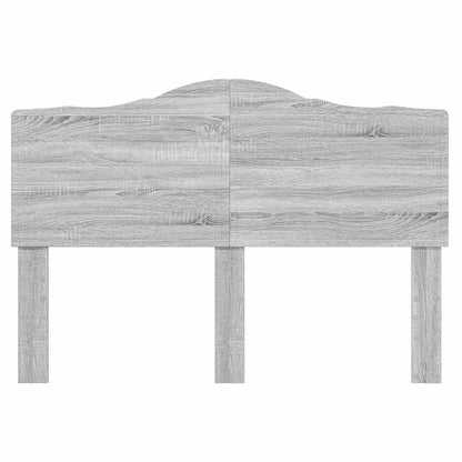 vidaXL Kopfteil Graues Sonoma 140 cm Holzwerkstoff