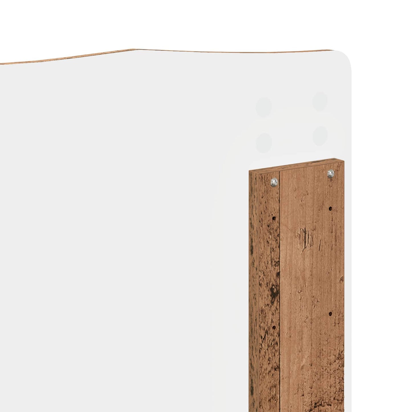 vidaXL Kopfteil Altholz 140 cm Holzwerkstoff