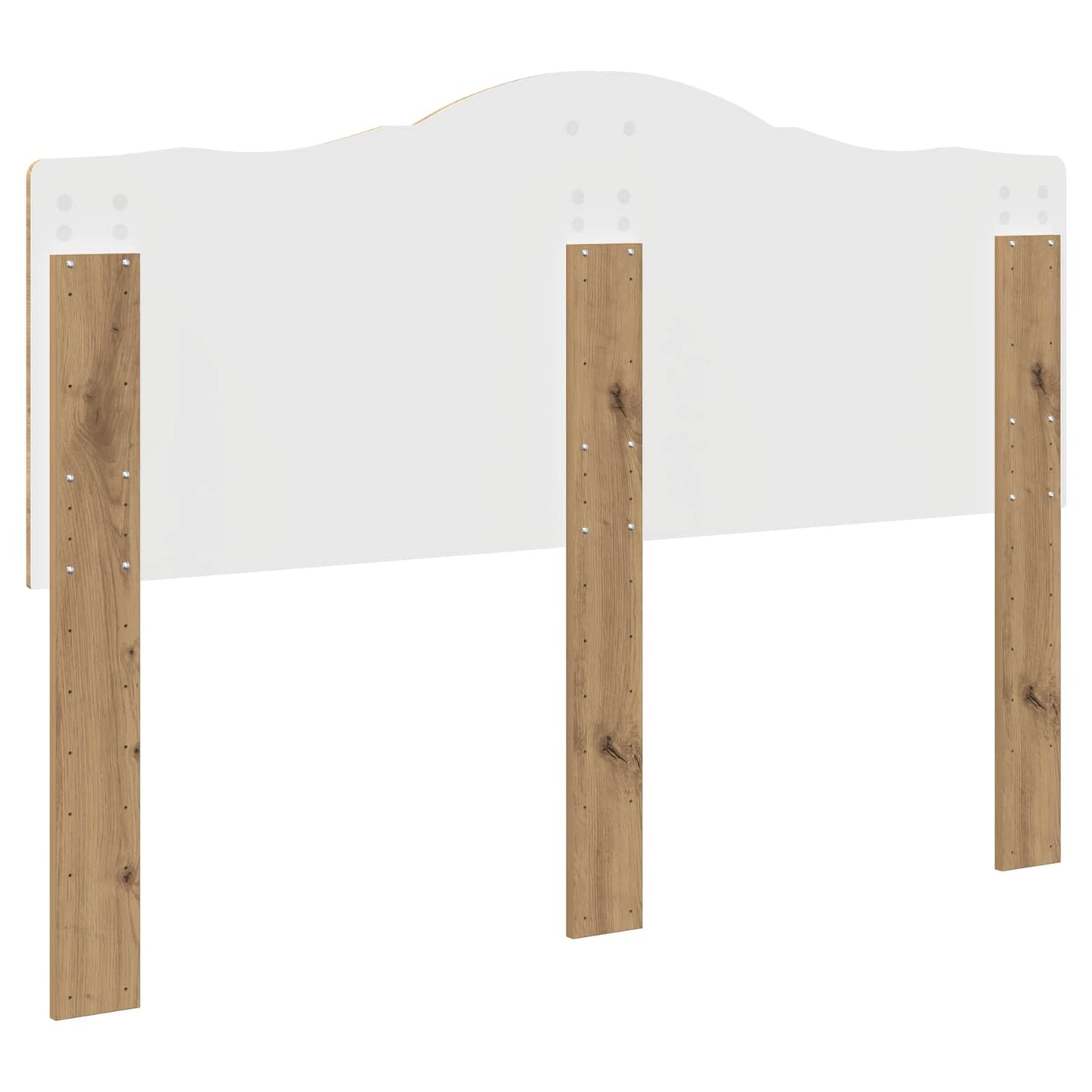 vidaXL Kopfteil Artisan-Eiche 140 cm Holzwerkstoff