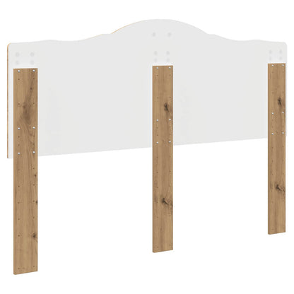 vidaXL Kopfteil Artisan-Eiche 140 cm Holzwerkstoff