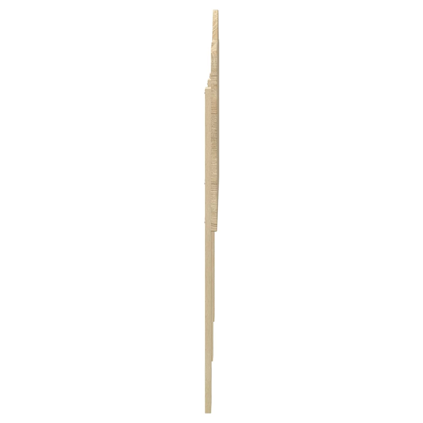 vidaXL Kopfteil Sonoma-Eiche 135 cm Holzwerkstoff