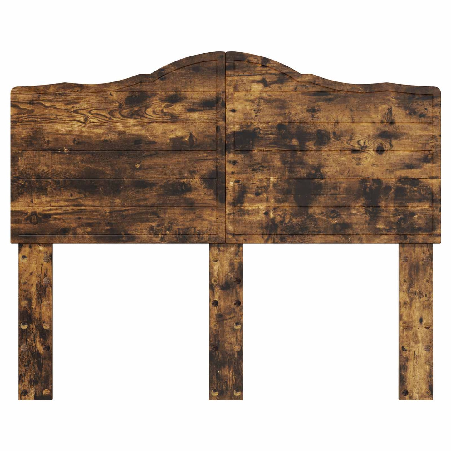 vidaXL Kopfteil Geräucherte Eiche 135 cm Holzwerkstoff