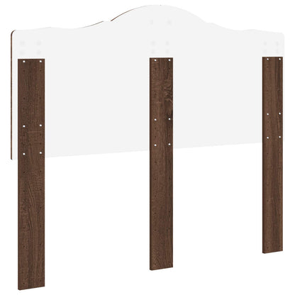 Kopfteil Braun Eichen-Optik 135 cm Holzwerkstoff