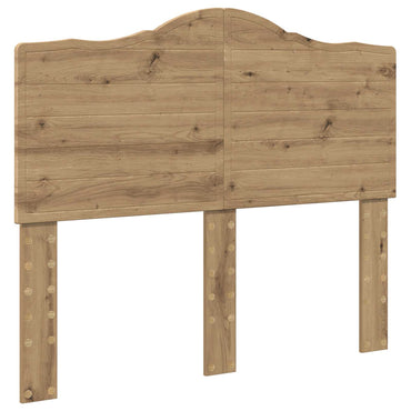 vidaXL Kopfteil Artisan-Eiche 135 cm Holzwerkstoff