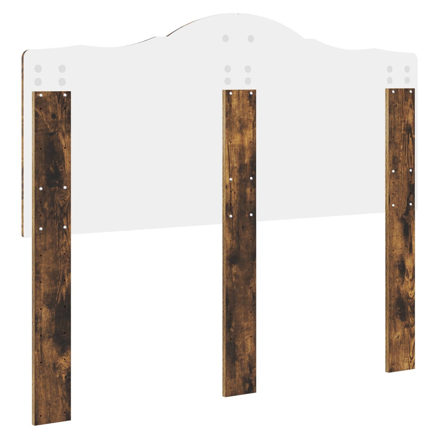 vidaXL Kopfteil Geräucherte Eiche 120 cm Holzwerkstoff