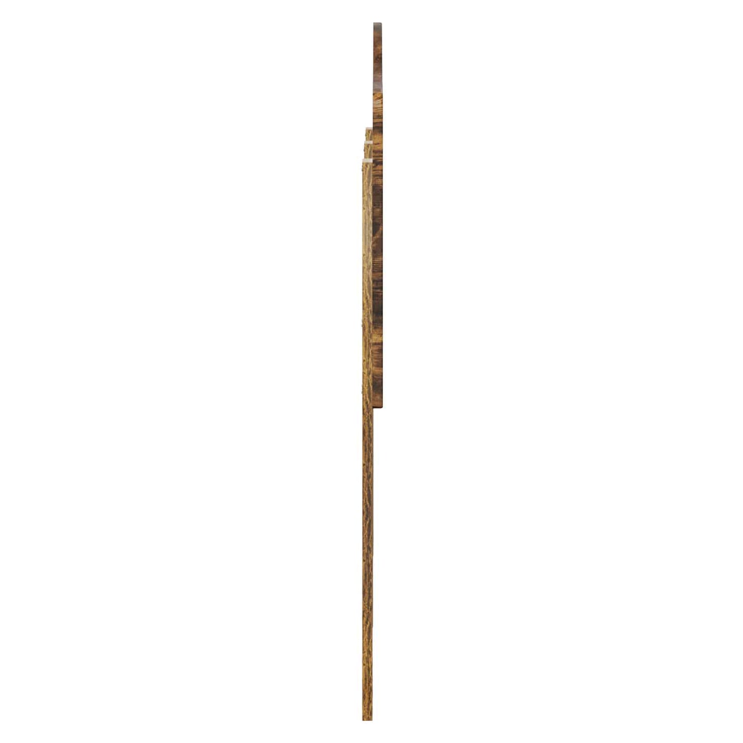 vidaXL Kopfteil Geräucherte Eiche 120 cm Holzwerkstoff