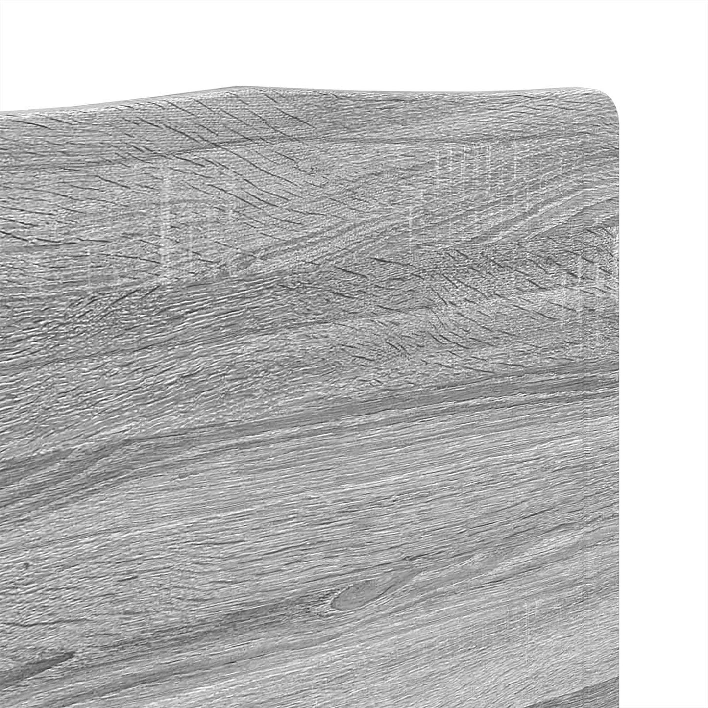 vidaXL Kopfteil Graues Sonoma 120 cm Holzwerkstoff