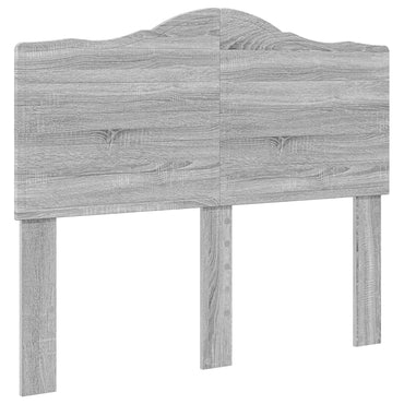 vidaXL Kopfteil Graues Sonoma 120 cm Holzwerkstoff