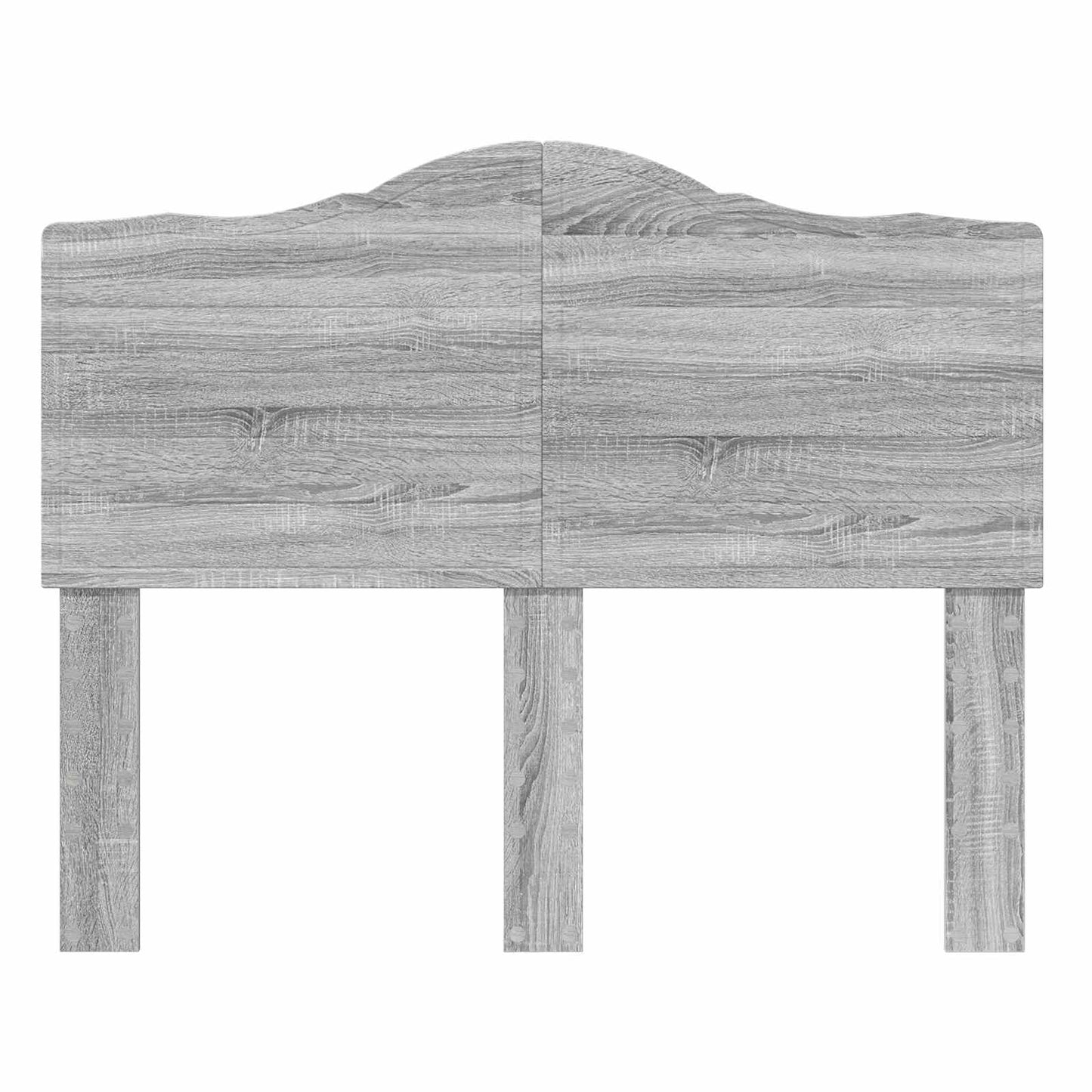 vidaXL Kopfteil Graues Sonoma 120 cm Holzwerkstoff