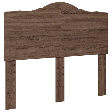 vidaXL Kopfteil Braun Eichen-Optik 120 cm Holzwerkstoff