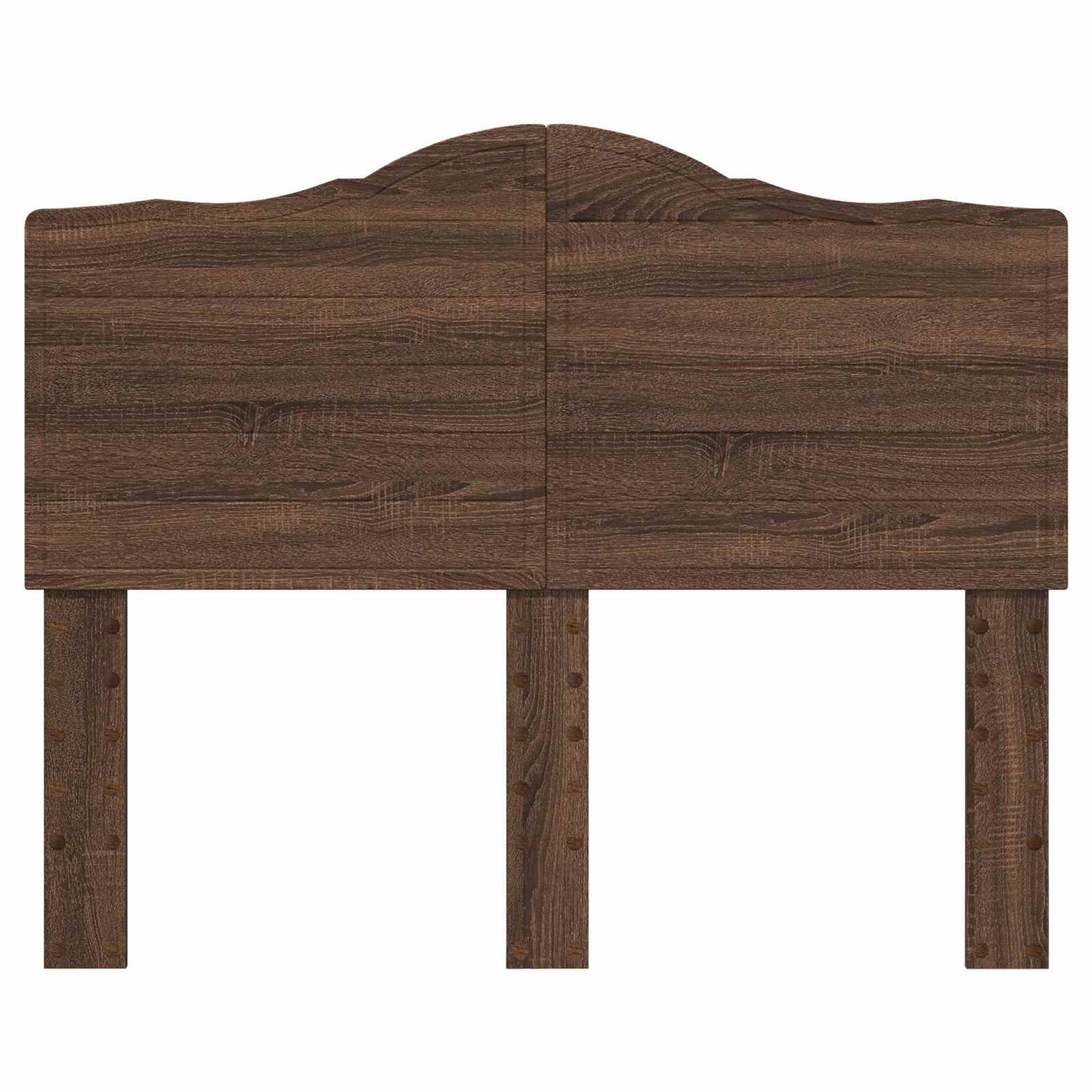 Kopfteil Braun Eichen-Optik 120 cm Holzwerkstoff