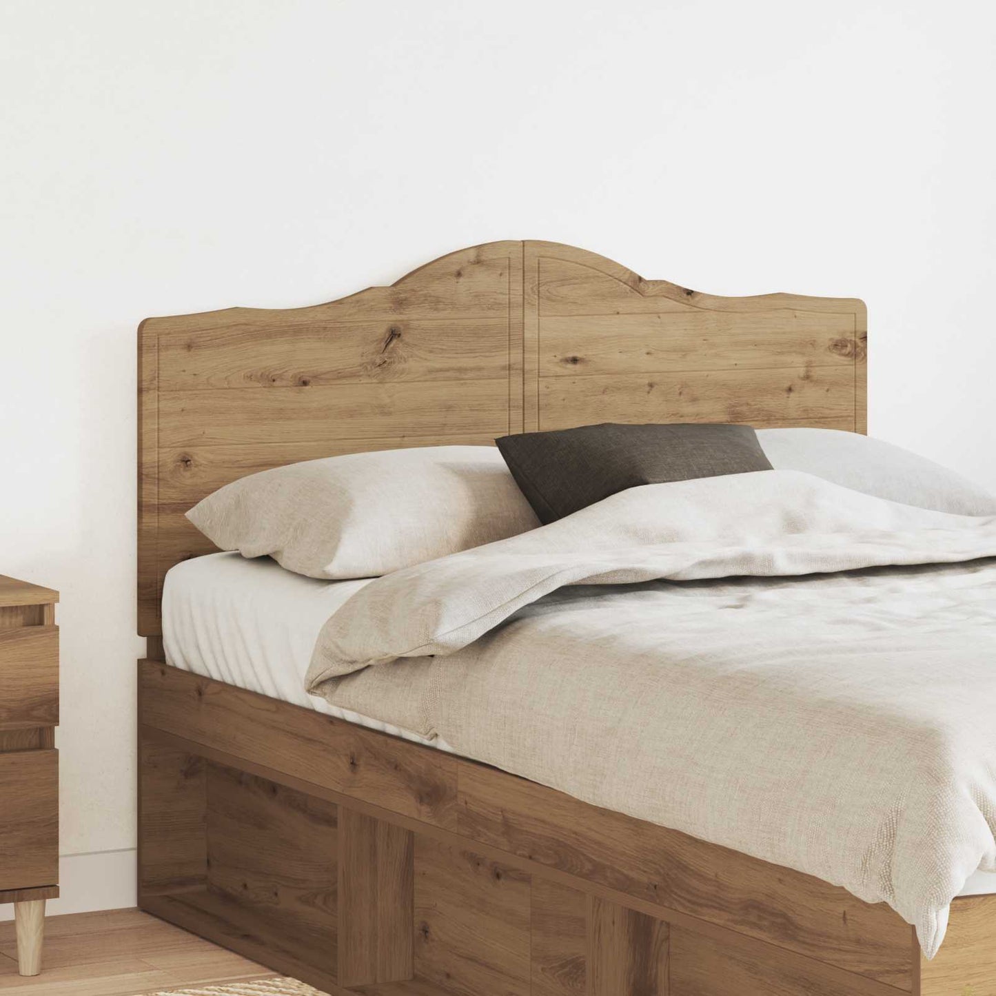 vidaXL Kopfteil Artisan-Eiche 120 cm Holzwerkstoff