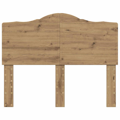 vidaXL Kopfteil Artisan-Eiche 120 cm Holzwerkstoff