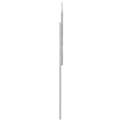 vidaXL Tête de lit Gris béton 100 cm Bois d'ingénierie
