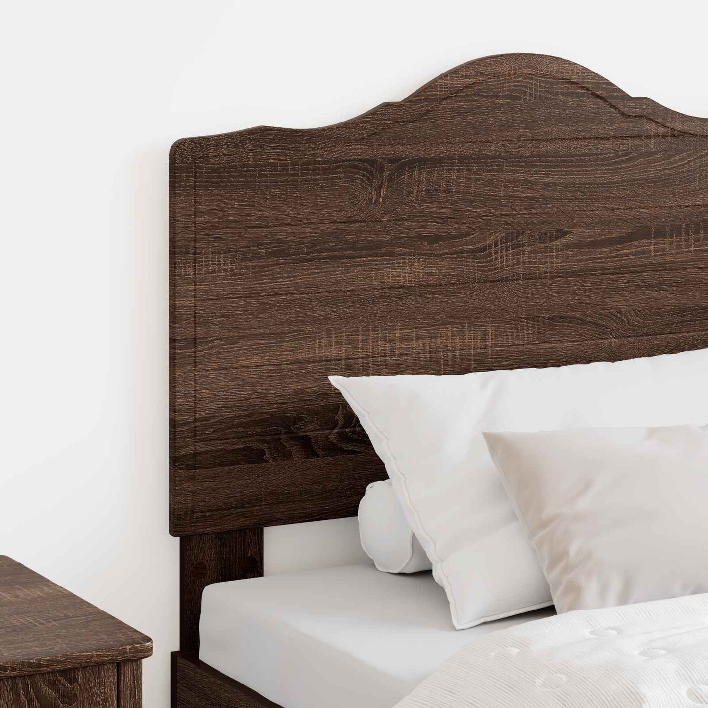 vidaXL Kopfteil Braun Eichen-Optik 100 cm Holzwerkstoff