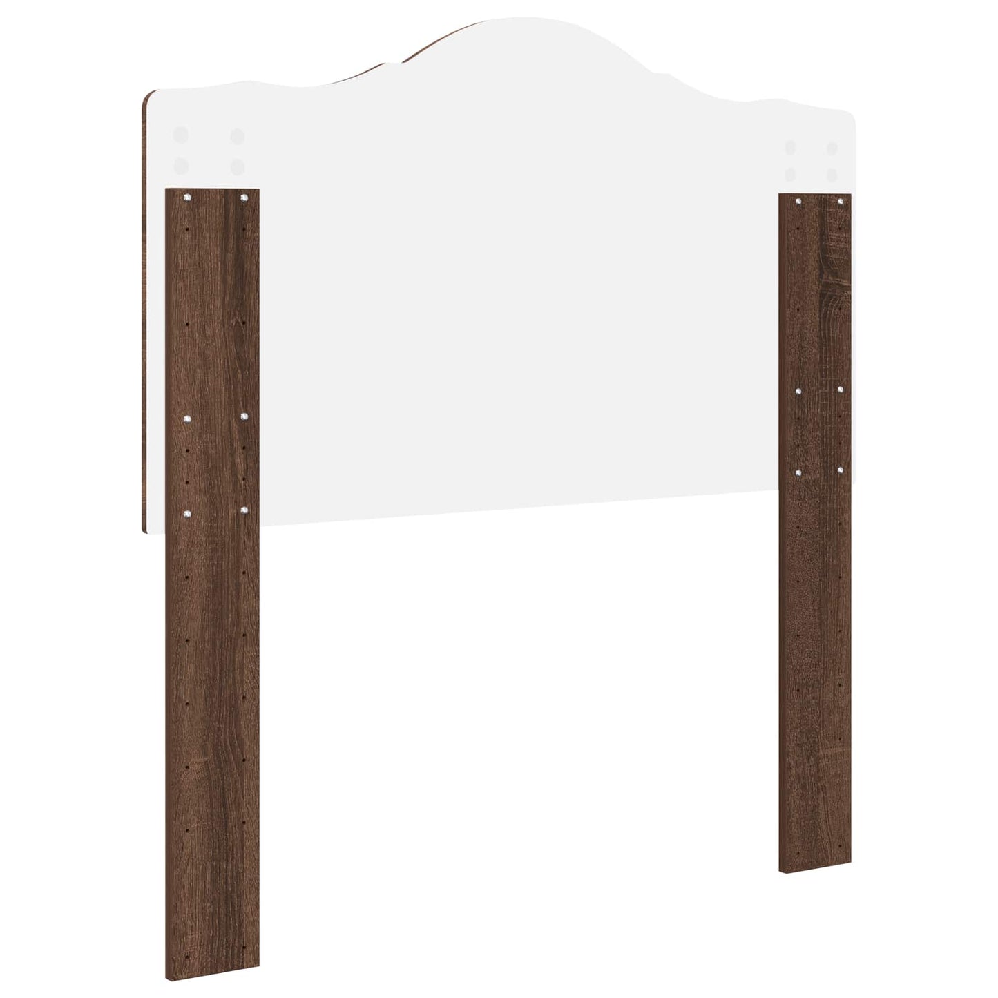 vidaXL Kopfteil Braun Eichen-Optik 100 cm Holzwerkstoff