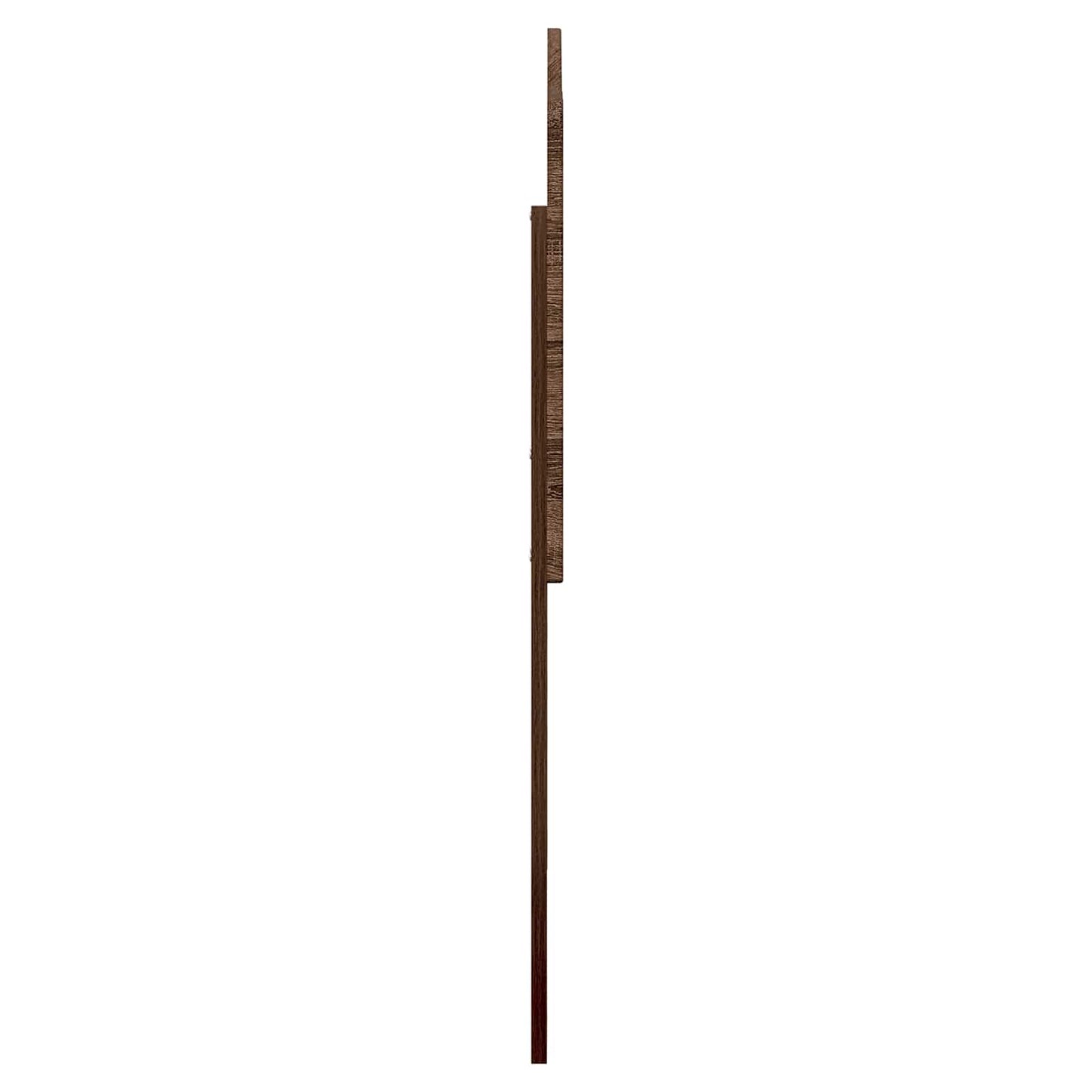 vidaXL Kopfteil Braun Eichen-Optik 100 cm Holzwerkstoff
