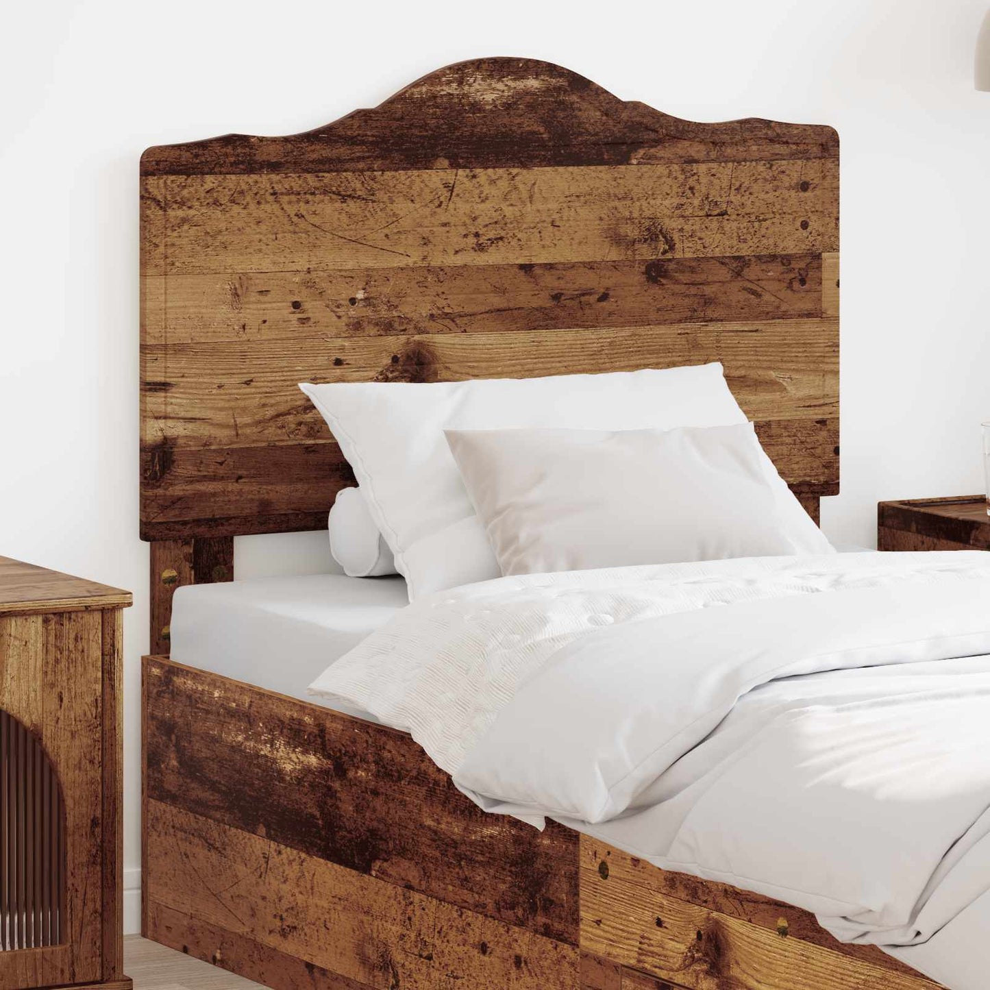 vidaXL Kopfteil Altholz 100 cm Holzwerkstoff