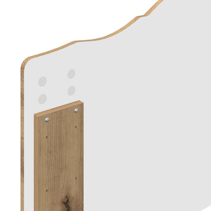 vidaXL Kopfteil Artisan-Eiche 100 cm Holzwerkstoff