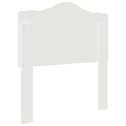 vidaXL Kopfteil Weiß 90 cm Holzwerkstoff