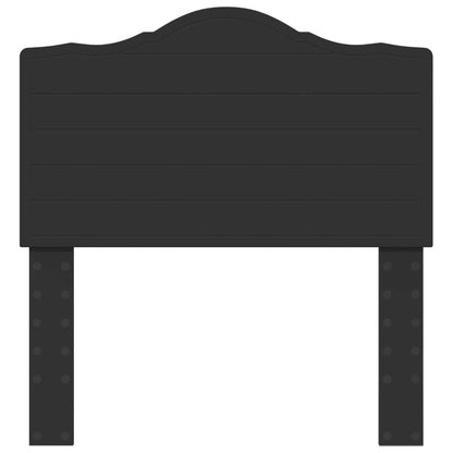 Kopfteil Schwarz Eichen-Optik 90 cm Holzwerkstoff