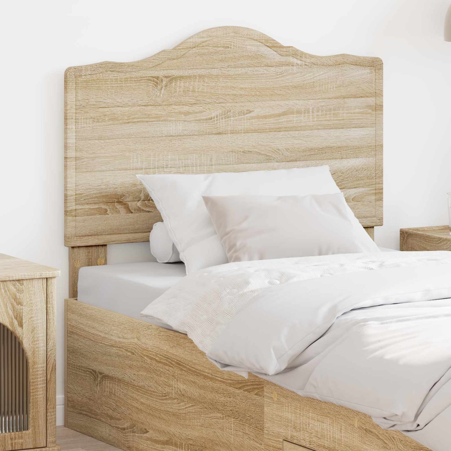 vidaXL Kopfteil Sonoma-Eiche 90 cm Holzwerkstoff