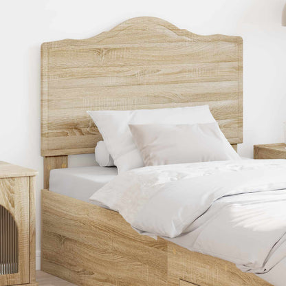 vidaXL Kopfteil Sonoma-Eiche 90 cm Holzwerkstoff