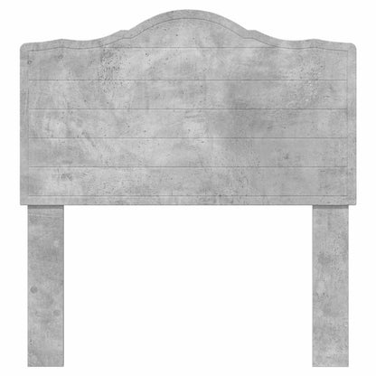 vidaXL Tête de lit gris béton 90 cm bois d'ingénierie