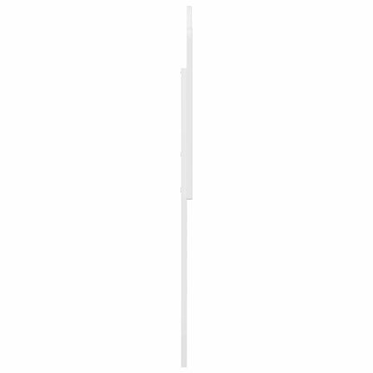 vidaXL Kopfteil Glänzend Weiß 90 cm Holzwerkstoff