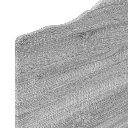 vidaXL Kopfteil Graues Sonoma 90 cm Holzwerkstoff