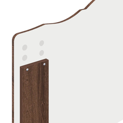 vidaXL Kopfteil Braun Eichen-Optik 90 cm Holzwerkstoff