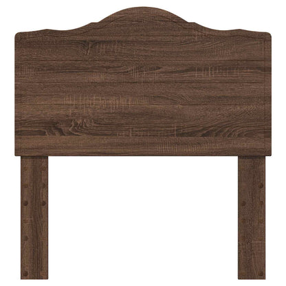 vidaXL Kopfteil Braun Eichen-Optik 90 cm Holzwerkstoff