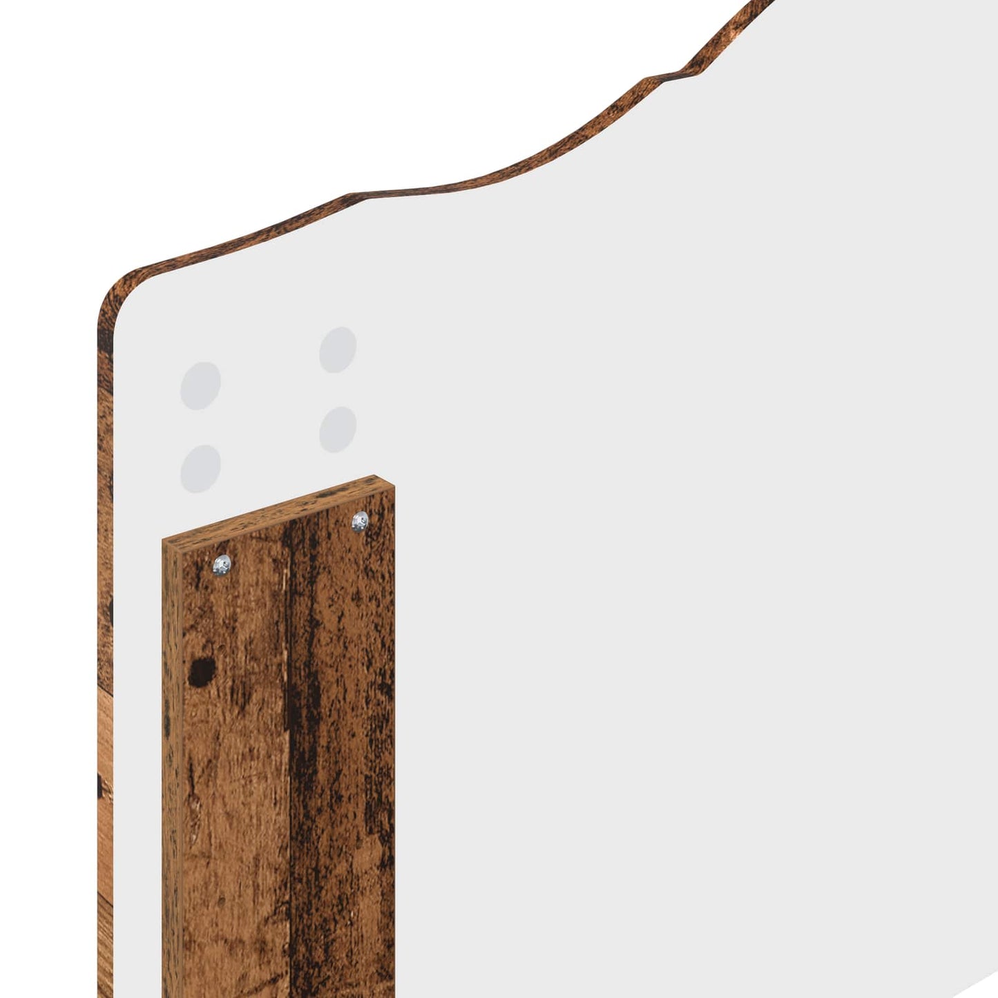 vidaXL Kopfteil Altholz 90 cm Holzwerkstoff