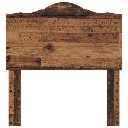 vidaXL Kopfteil Altholz 90 cm Holzwerkstoff