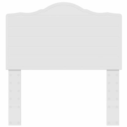 Kopfteil Weiß 80 cm Holzwerkstoff